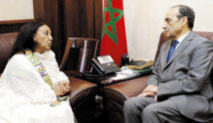 Habib El Malki s'entretient avec les ambassadeurs du Pérou, de la Serbie et de l’Ethiopie Habib El Malki s'entretient avec les ambassadeurs du Pérou, de la Serbie et de l’Ethiopie