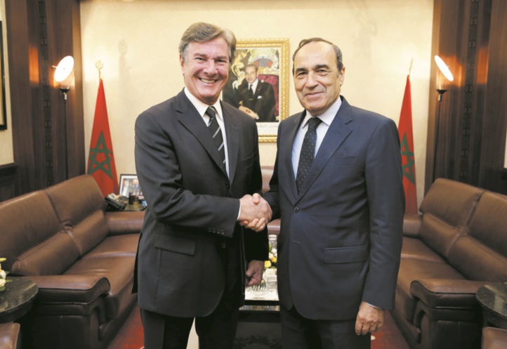 Echanges fructueux entre Habib El Malki et le président de la Commission des A.E au Sénat brésilien