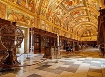 La bibliothèque de l'Escurial de Madrid abrite la plus grande collection mondiale de manuscrits La bibliothèque de l'Escurial de Madrid abrite la plus grande collection mondiale de manuscrits