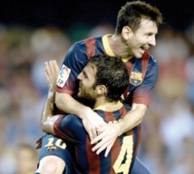 Lionel Messi frappe fort d’entrée Lionel Messi frappe fort d’entrée