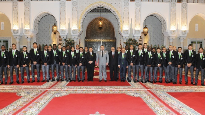 Réception Royale pour le Raja Réception Royale pour le Raja