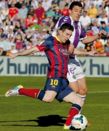Le Barça perd gros à Valladolid Le Barça perd gros à Valladolid