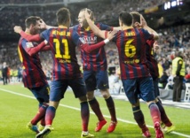 Le Barça double le Real au Bernabeu Le Barça double le Real au Bernabeu