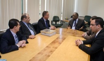Hayatou et Lekjaa débattent des préparatifs de la Coupe d’Afrique des Nations Hayatou et Lekjaa débattent des préparatifs de la Coupe d’Afrique des Nations