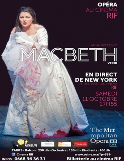 Le“ Metropolitan Opera” de New York en direct au cinéma Rif Le“ Metropolitan Opera” de New York en direct au cinéma Rif