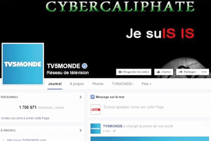 TV5 Monde piratée par des cyber-jihadistes se réclamant de Daech TV5 Monde piratée par des cyber-jihadistes se réclamant de Daech