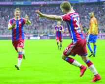 Le Bayern a une main sur le titre Le Bayern a une main sur le titre