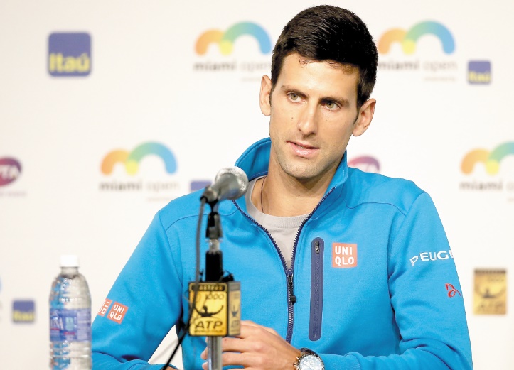 Djokovic survole les débats au tournoi de Miami Djokovic survole les débats au tournoi de Miami