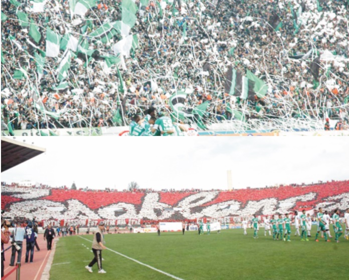 Détourné vers Tanger et privé de son public, le derby s’annonce fade Détourné vers Tanger et privé de son public, le derby s’annonce fade