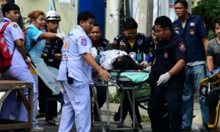 Quatre morts dans l’explosion en série de bombes en Thaïlande Quatre morts dans l’explosion en série de bombes en Thaïlande