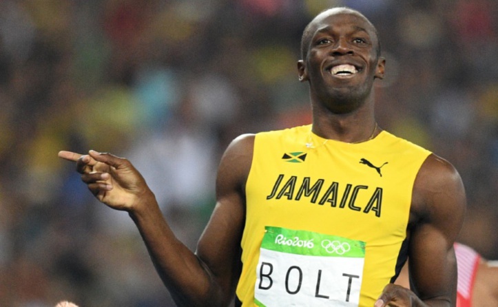 Bolt seigneurial sur la piste olympique Bolt seigneurial sur la piste olympique