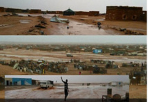 Violentes averses sur les camps de Tindouf Violentes averses sur les camps de Tindouf