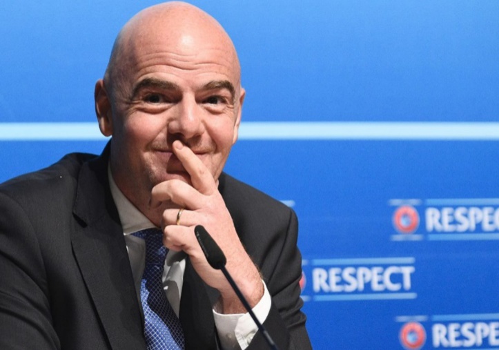 Le salaire annuel d’Infantino fixé à 1,38 million d’euros Le salaire annuel d’Infantino fixé à 1,38 million d’euros