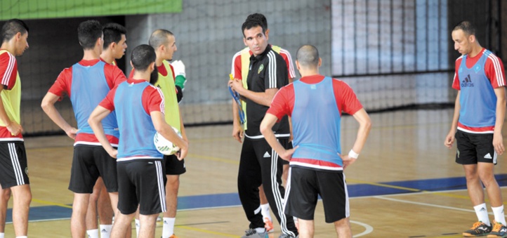 Le Cinq national fin prêt pour le Mondial de futsal