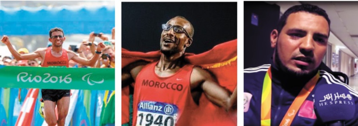 S.M le Roi félicite les champions paralympiques
