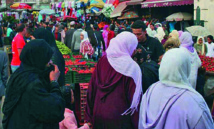 La population du Maroc avoisinait les 34 millions d’habitants en 2014