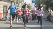 Le Caire le week-end, paradis des joggers et cyclistes Le Caire le week-end, paradis des joggers et cyclistes