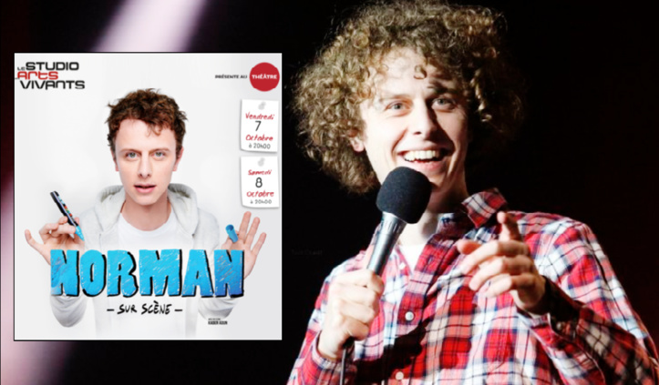 Norman Thavaud en spectacle à Casablanca