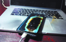 Le Galaxy Note 7, toujours aussi explosif Le Galaxy Note 7, toujours aussi explosif