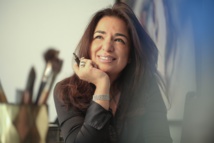 Nawal Sekkat  expose ses  œuvres  à Rabat