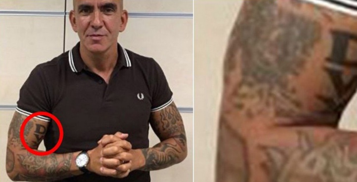 Insolite : Di Canio remercié à cause d'un tatouage Insolite : Di Canio remercié à cause d'un tatouage
