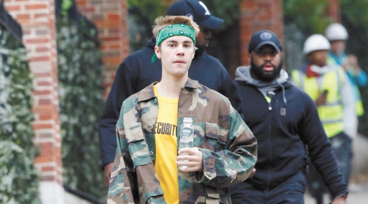 Le chèque de Bieber à un paparazzi