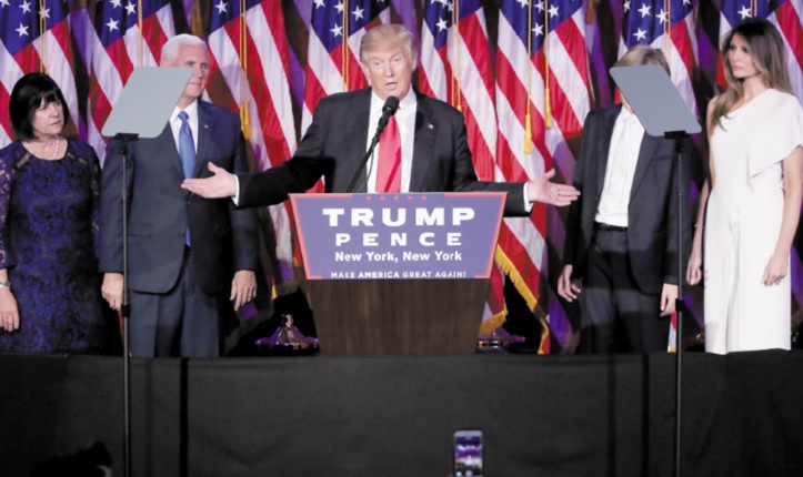 Election de Trump Stupéfaction et inquiétude dans le monde Election de Trump Stupéfaction et inquiétude dans le monde