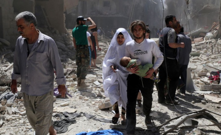 Des civils tués par une frappe de la coalition en Syrie Des civils tués par une frappe de la coalition en Syrie