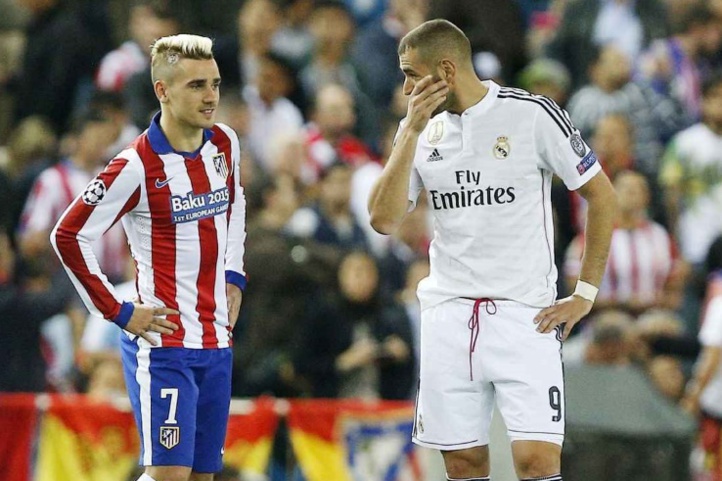 Atletico-Real: Griezmann et Benzema reviennent avant le derby Atletico-Real: Griezmann et Benzema reviennent avant le derby
