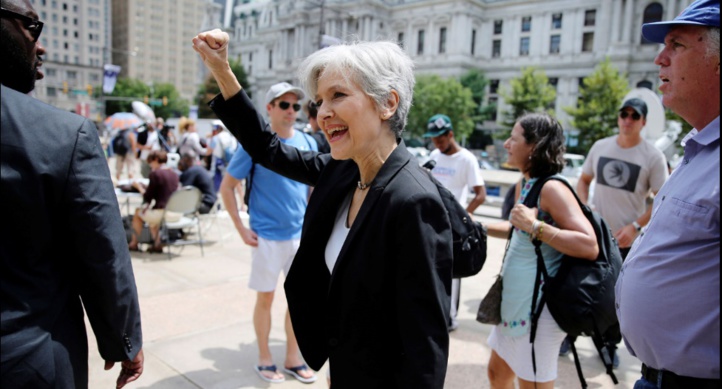 L'ex-candidate verte à la Maison Blanche demande un nouveau décomptes des voix dans le Wisconsin L'ex-candidate verte à la Maison Blanche demande un nouveau décomptes des voix dans le Wisconsin