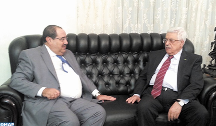 Driss Lachguar à Ramallah pour participer au VIIème congrès du Fatah