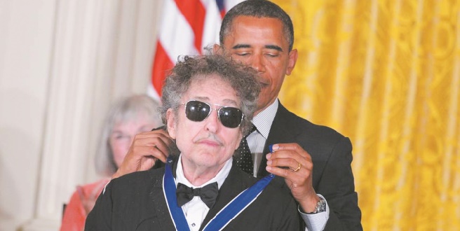 Bob Dylan boude Barack Obama