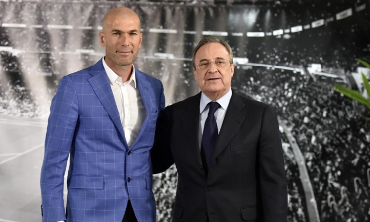 Florentino Pérez: Avec Zidane, une belle histoire d’amour Florentino Pérez: Avec Zidane, une belle histoire d’amour