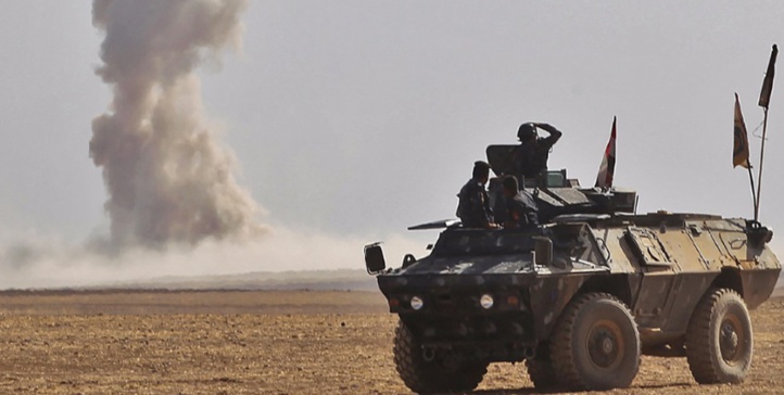 Les forces irakiennes mettent à nu l'industrie militaire de l'EI Les forces irakiennes mettent à nu l'industrie militaire de l'EI