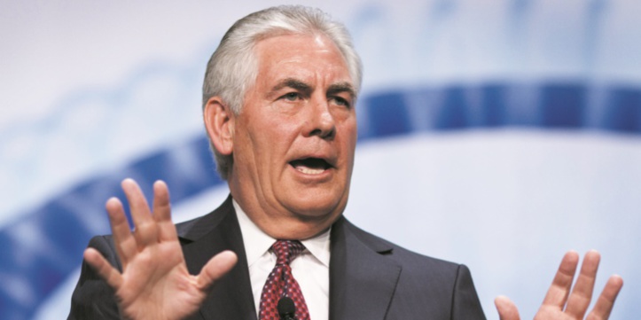 Rex Tillerson, un dirigeant pétrolier très proche de Vladimir Poutine Rex Tillerson, un dirigeant pétrolier très proche de Vladimir Poutine