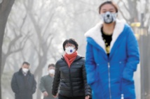 La Chine suffoque dans son nuage de pollution La Chine suffoque dans son nuage de pollution