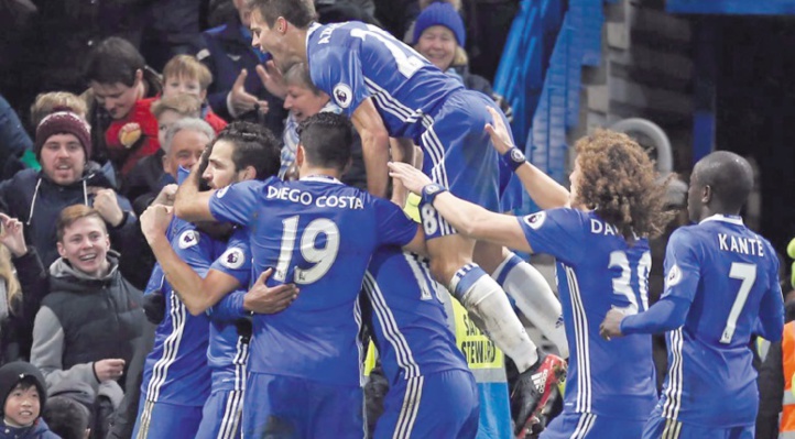 Treize victoires de rang pour Chelsea Treize victoires de rang pour Chelsea