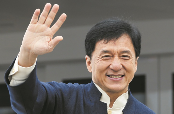 Jackie Chan en tournage au Maroc