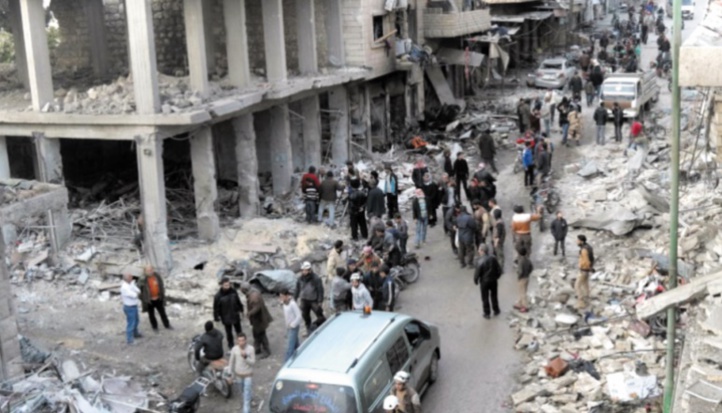 Six civils tués dans des frappes du régime en Syrie Six civils tués dans des frappes du régime en Syrie