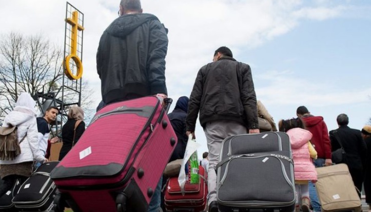 Forte baisse du nombre de demandes d'asile en Allemagne Forte baisse du nombre de demandes d'asile en Allemagne