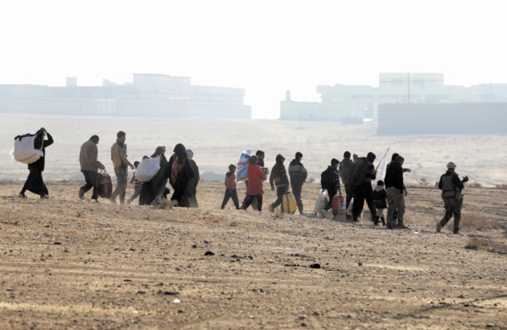 Les civils de l'ouest de Mossoul confrontés à un risque extrême