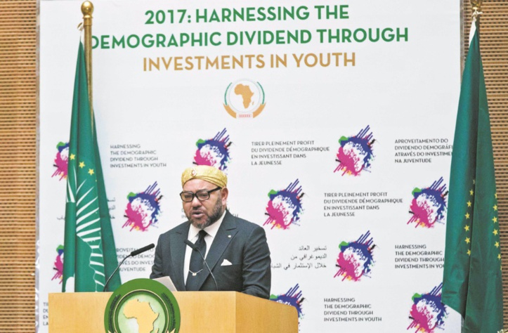 S.M le Roi devant le 28ème Sommet de l'Union africaine tenu à Addis-Abeba : C’est la voie de la solidarité, de la paix et de l’union que mon pays a choisie S.M le Roi devant le 28ème Sommet de l'Union africaine tenu à Addis-Abeba : C’est la voie de la solidarité, de la paix et de l’union que mon pays a choisie