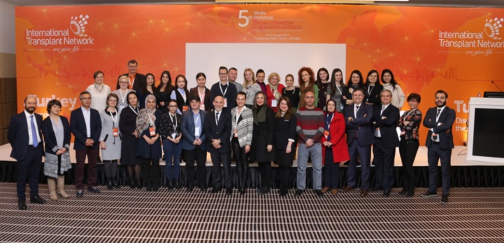 Sensibilisation au don et à la transplantation d’organes : Des journalistes du monde entier réunis à Istanbul
