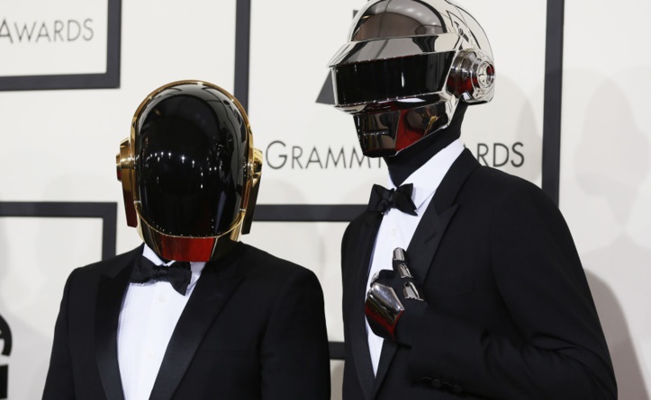 Daft Punk sur la scène des Grammy Awards