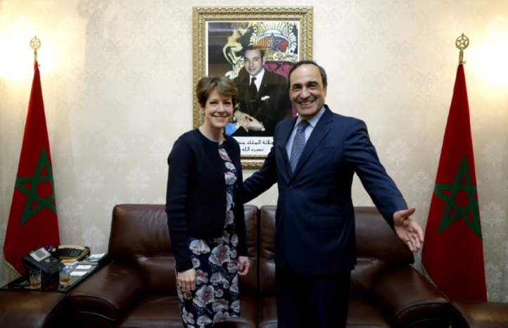 Habib El Malki et Karen Betts.
