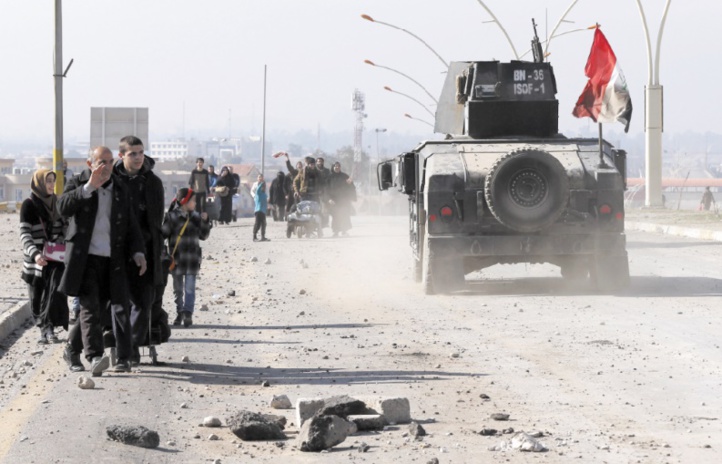 Dans Mossoul "libérée", la peur n'a pas disparu Dans Mossoul "libérée", la peur n'a pas disparu