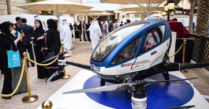 Dubaï teste le taxi-drone