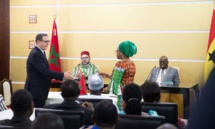 S.M le Roi et le chef de l'Etat ghanéen président la cérémonie de signature de 25 accords S.M le Roi et le chef de l'Etat ghanéen président la cérémonie de signature de 25 accords