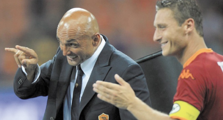Spalletti rend hommage à Totti Spalletti rend hommage à Totti