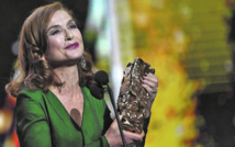 Isabelle  Huppert, meilleure  actrice aux Césars